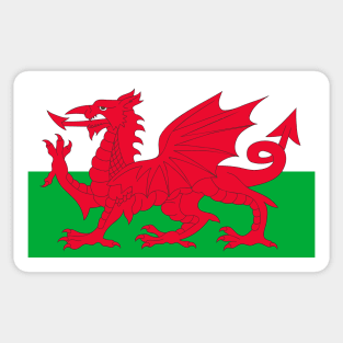 The Flag of Wales Sticker